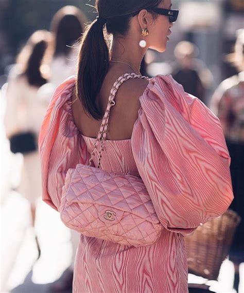 chanel fresh pink|pink Chanel outfit.